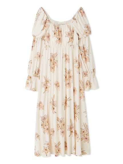 ダッフィー ❌　ジェラピケ　ワンピース　M-L ワンピース ( レディース)｜ルームウェア・パジャマ通販の