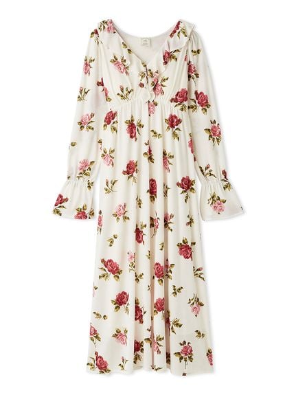 新品　ジェラートピケ　ワンピース USAGI ONLINE限定】【接触冷感】ハート柄カップインワンピース