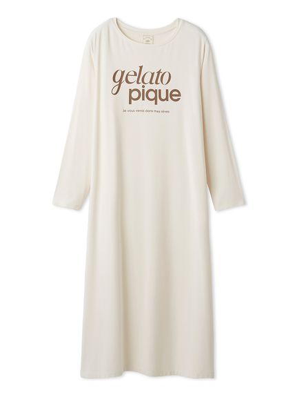 レーヨンロゴワンピース(ワンピース)｜ルームウェア・パジャマ通販の