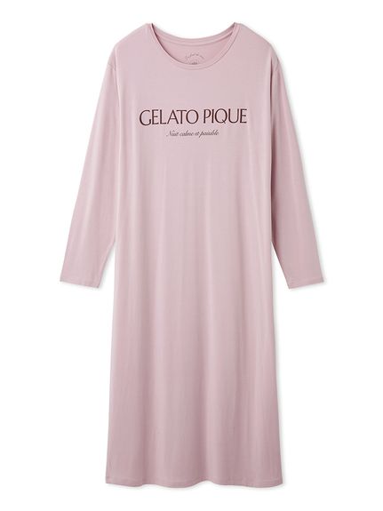 ジェラートピケ　gelato pique ジェラピケ　パジャマ　ピンク　サテン レディース ピンク/桃色系 通常｜ルームウェア・パジャマ通販の