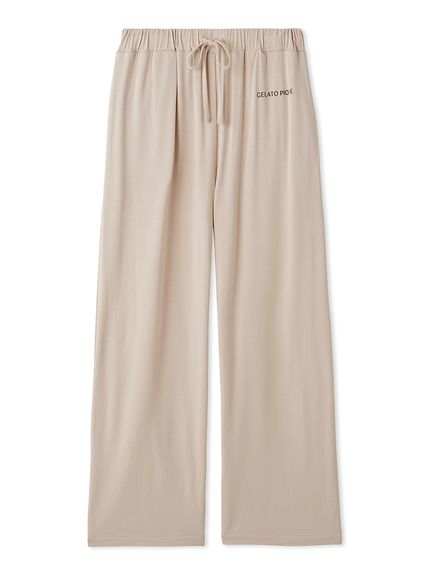 レーヨンロゴロングパンツ