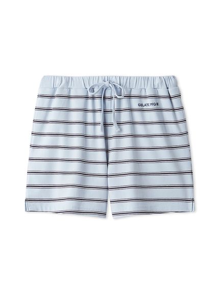 マルチボーダーショートパンツ(ショートパンツ)｜ルームウェア