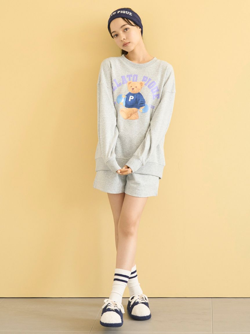 スポーティーベア裏毛ショートパンツ(ショートパンツ)｜ルーム