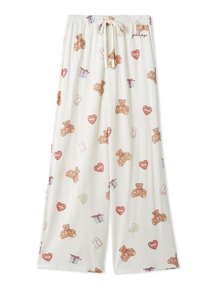 ジェラートピケ gelatopique ハートモチーフ ルームウェア セット gelato pique（ジェラートピケ）の「【セットアップ】ハート