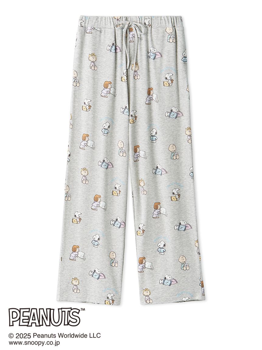 PEANUTS】オリジナルアート 総柄ロングパンツ(ロングパンツ)｜ルーム