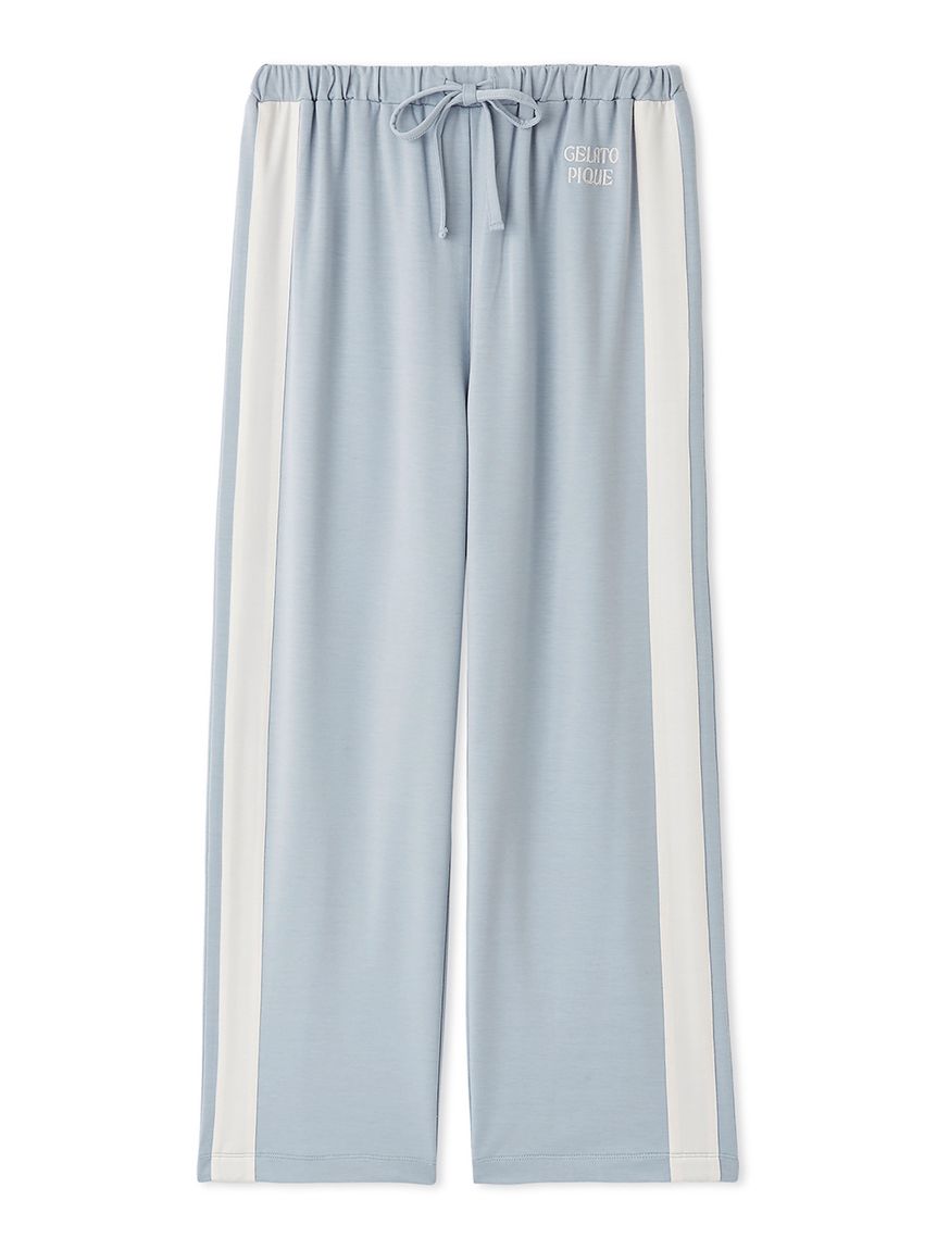 インレイロゴラインロングパンツ(ロングパンツ)｜ルームウェア