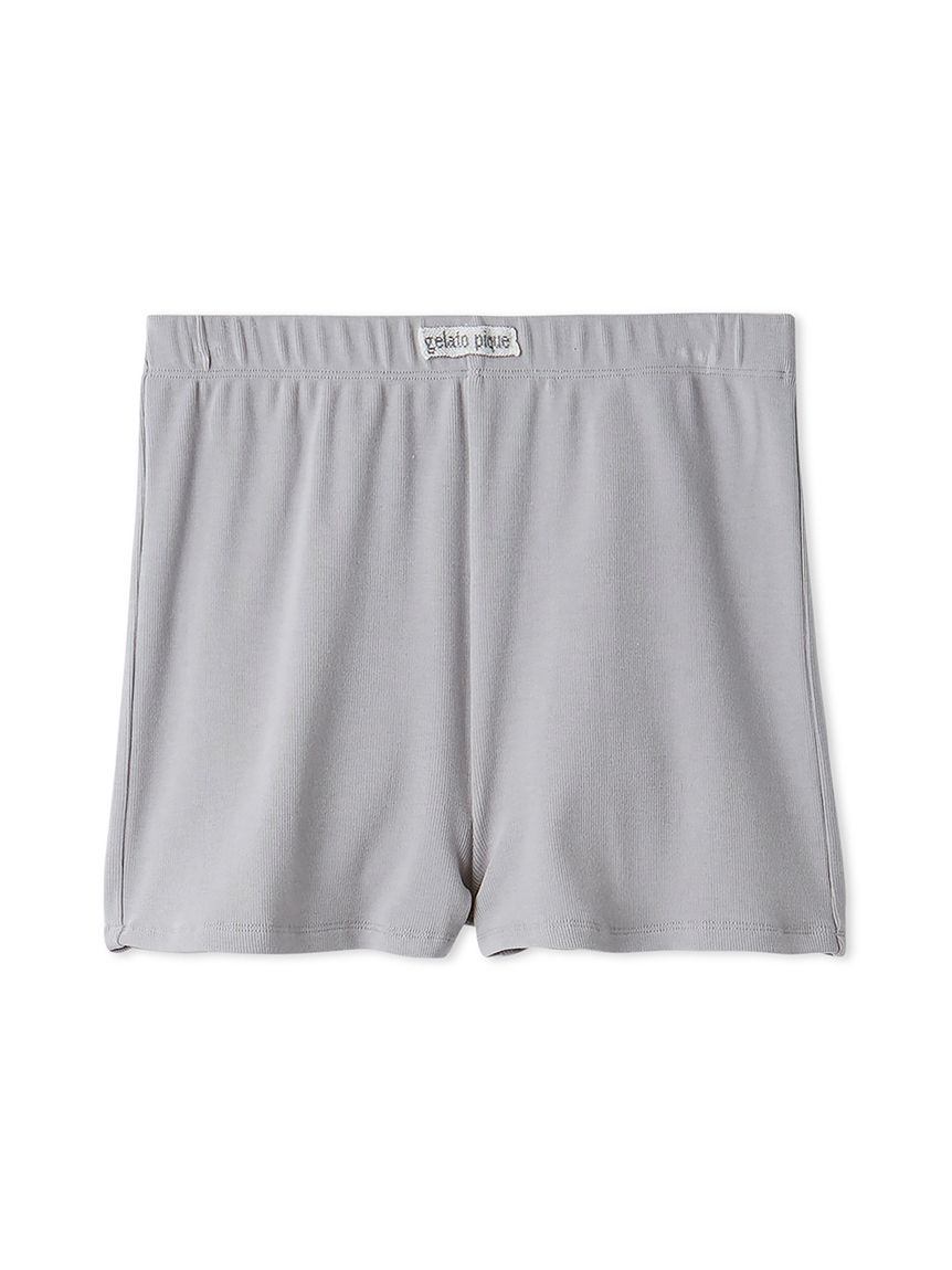リブショートパンツ(ショートパンツ)｜ルームウェア・パジャマ通販の