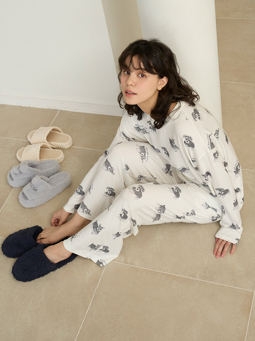 ホワイト/白色系｜ルームウェア・パジャマ通販のgelatopique