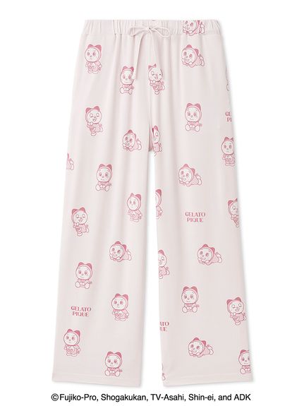 ドラえもん】【レディース】総柄ロングパンツ(ロングパンツ)｜ルーム