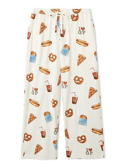 新品　gelato pique LADIES 総柄ロングパンツ ドラえもん】【レディース】総柄ロングパンツ | ジェラート ピケ