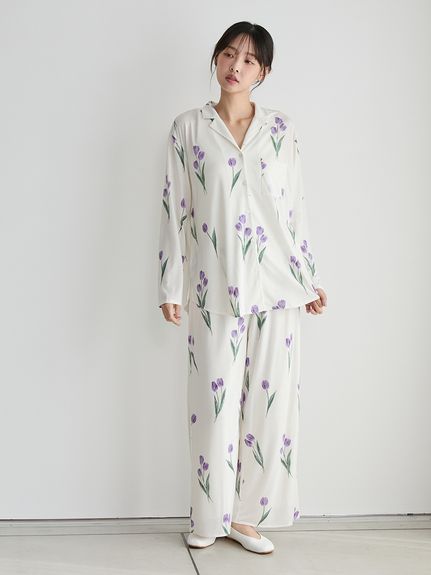 パープル/紫色系｜ルームウェア・パジャマ通販のgelatopique