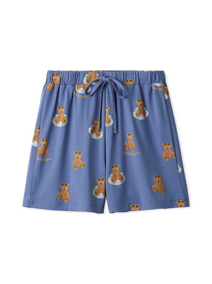 接触冷感】サマーベア柄ショートパンツ(ショートパンツ)｜ルームウェア