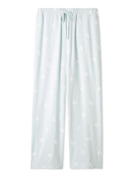 新品♡ジェラートピケ接触冷感モチーフ柄力 ップインキャミソール＆ロングパンツ 接触冷感】モチーフ4柄ロングパンツ(ロングパンツ)｜ルームウェア