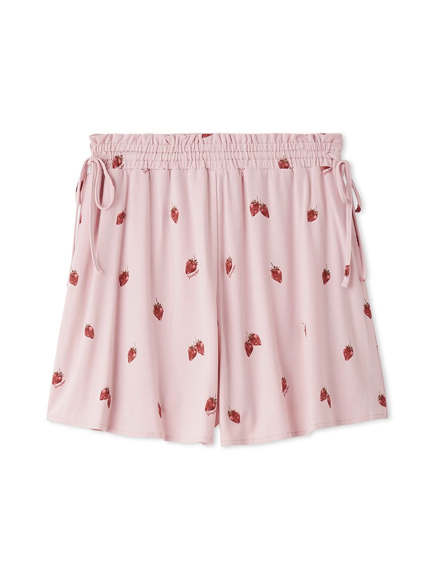 ストロベリー柄ショートパンツ(ショートパンツ)｜ルームウェア