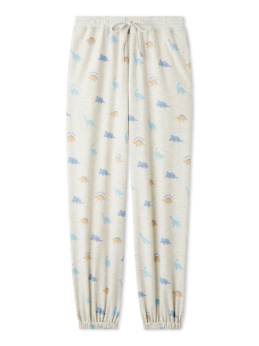 ダイナソー柄ロングパンツ(ロングパンツ)｜ルームウェア・パジャマ通販