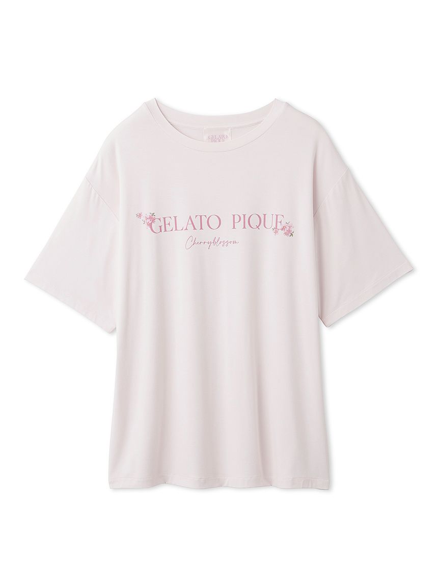 【SAKURA】ワンポイントTシャツ(PNK-F)
