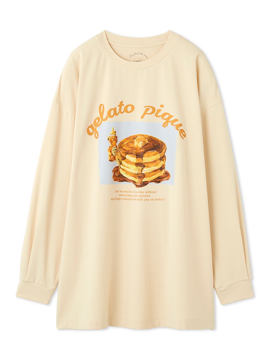 HIGH CALORIEワンポイントロンT(カットソー・Tシャツ)｜ルームウェア・パジャマ通販のgelatopique（ジェラートピケ）公式サイト