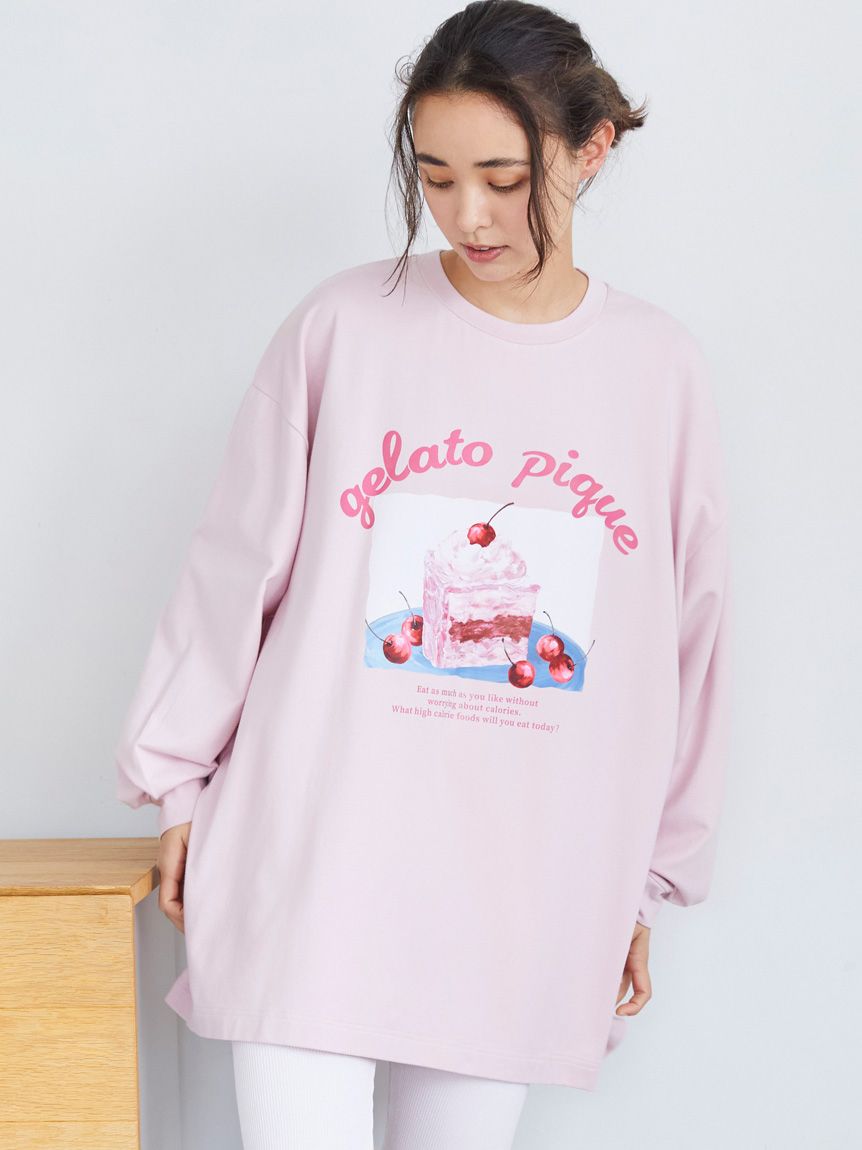 HIGH CALORIEワンポイントロンT(カットソー・Tシャツ)｜ルームウェア・パジャマ通販のgelatopique（ジェラートピケ）公式サイト