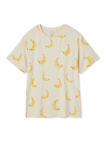 接触冷感】フルーツ柄Tシャツ(カットソー・Tシャツ)｜ルーム