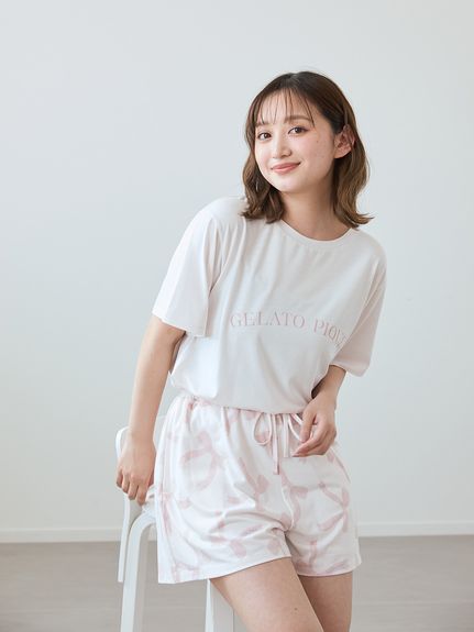 新作＊新品タグ付き ジェラートピケ 【接触冷感】チェリー柄