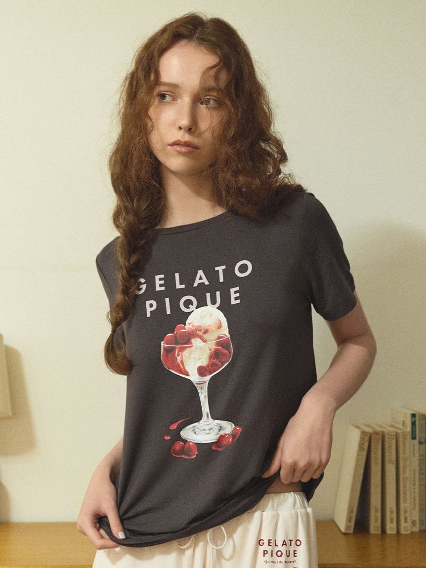 WILDSIDE】【UNISEX】ベアモチーフTシャツ｜ルームウェア