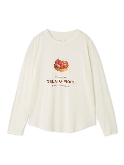 gelato pique ジェラートピケ 長袖長ズボンパジャマ　いちご gelato pique（ジェラートピケ）の「【セットアップ】【PARIYA