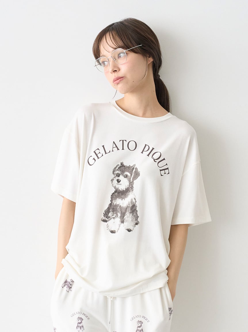 【r7y7m】GELATO PIQUE ルームウェア Mサイズ アイボリー GELATO PIQUE ミッフィー ルームウェア上下セット