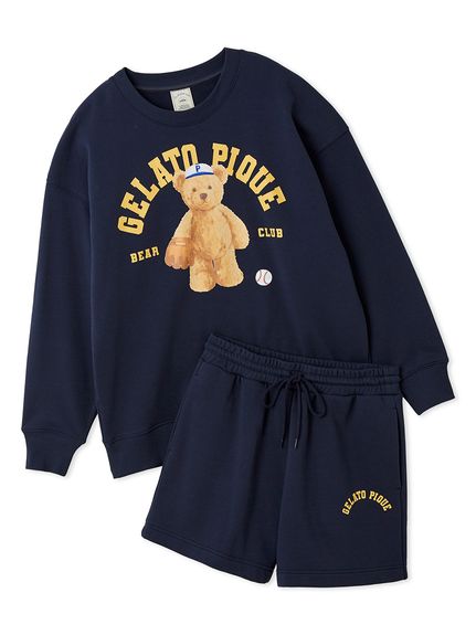 s様限定　GELATO PIQUE　ホリデーベア　プルオーバーセットアップ 楽天市場】【HOLIDAY】ジェラートベアさがらプルオーバー gelato