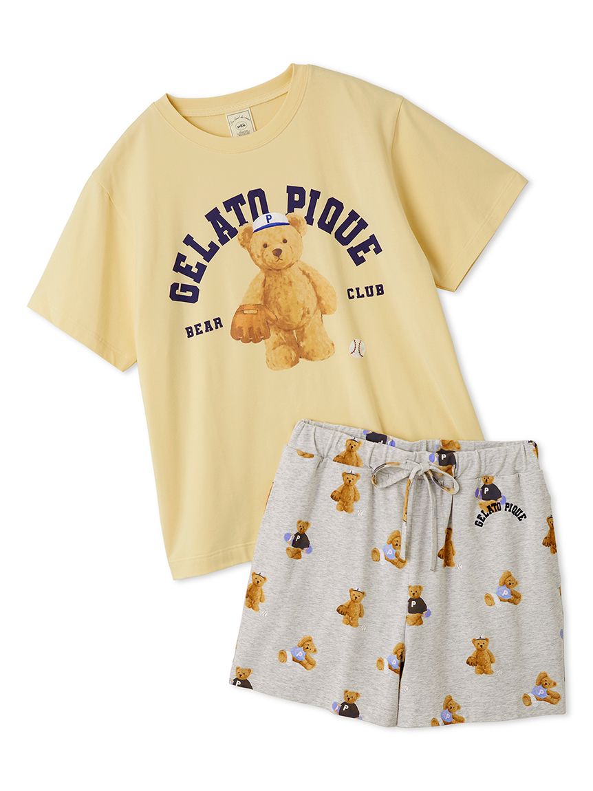 ONLINE限定】スポーティーベアワンポイントTシャツ＆総柄
