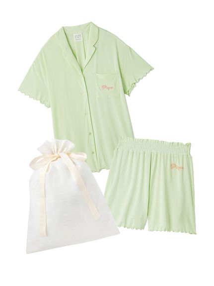 ラッピング済み】カラフルロゴシャツ&ショートパンツSET(シャツ