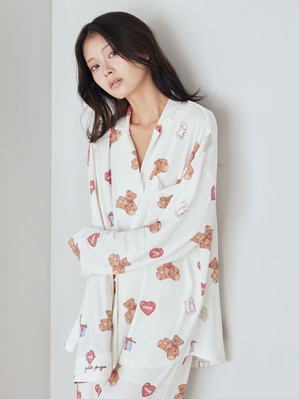 フェイバリット総柄シャツ(シャツ)｜ルームウェア・パジャマ通販