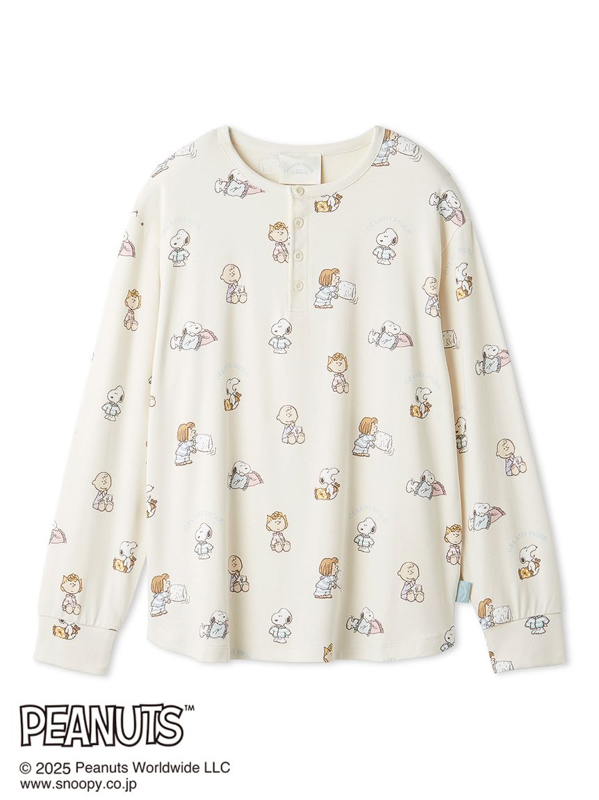 ジェラートピケ❤︎ ONLINE限定❤︎スヌーピー総柄プルオーバー&ショートパンツ gelato pique｜【PEANUTS】【ONLINE限定】オリジナルアート