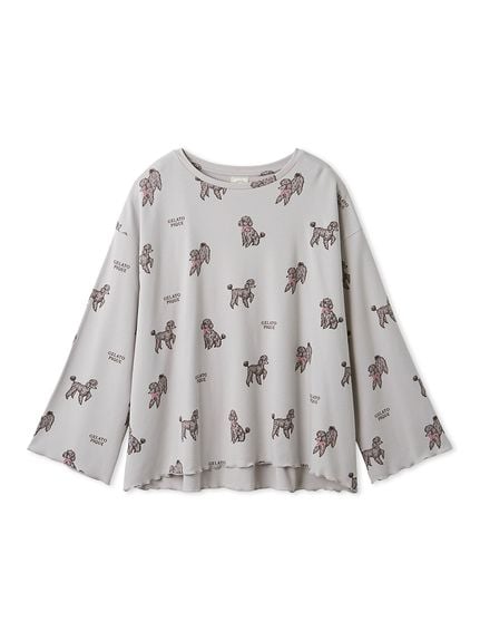 ジェラートピケ DOG 犬 ジャックラッセルテリア ルームウェア 上下 新品 公式】gelato pique CAT & DOG（ジェラート ピケ キャット&ドッグ