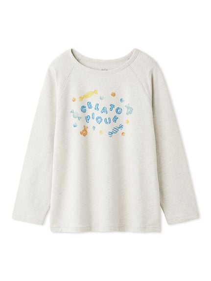 GELATO PIQUE グレー パジャマ セット レディース グレー/灰色系｜ルームウェア・パジャマ通販の