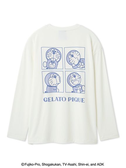 ドラえもん】【レディース】プリントロンT(カットソー・Tシャツ