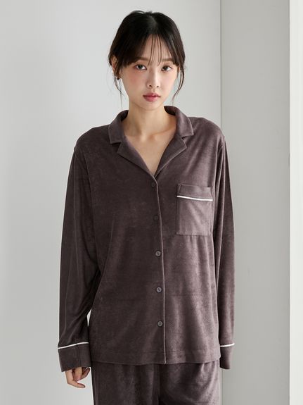 パイルシャツ(シャツ)｜ルームウェア・パジャマ通販のgelatopique