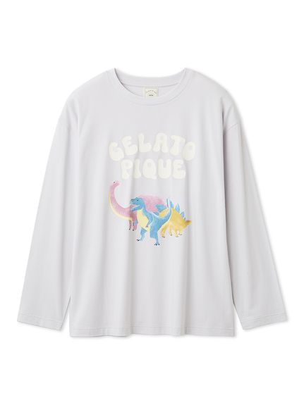 ダイナソーワンポイントロンT(カットソー・Tシャツ)｜ルームウェア