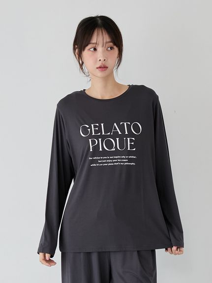 gelato pique グレー ルームウェアセット レディース グレー/灰色系 通常｜ルームウェア・パジャマ通販の