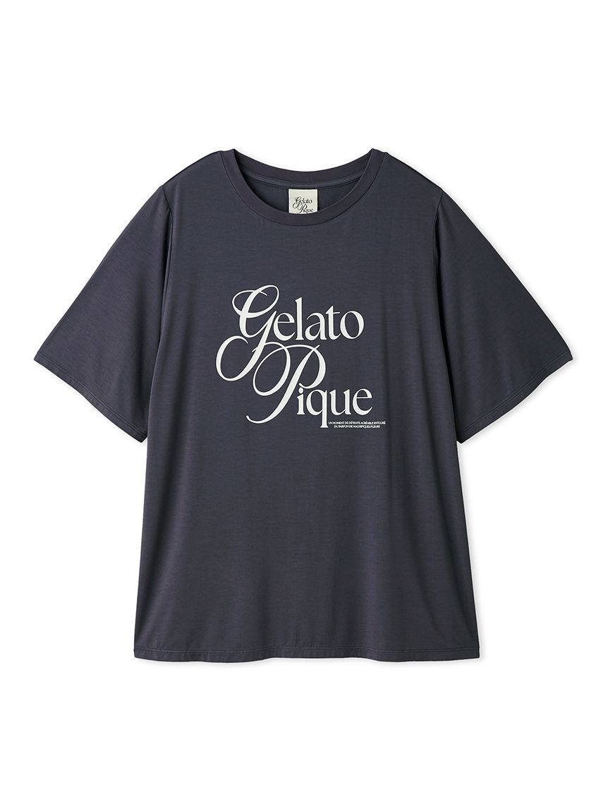 IFMC.】レーヨンロゴTシャツ(カットソー・Tシャツ)｜ルームウェア