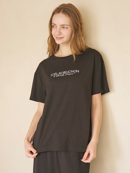 JOEL ROBUCHON】【持続冷感】ロゴプリントTシャツ(カットソー・Tシャツ