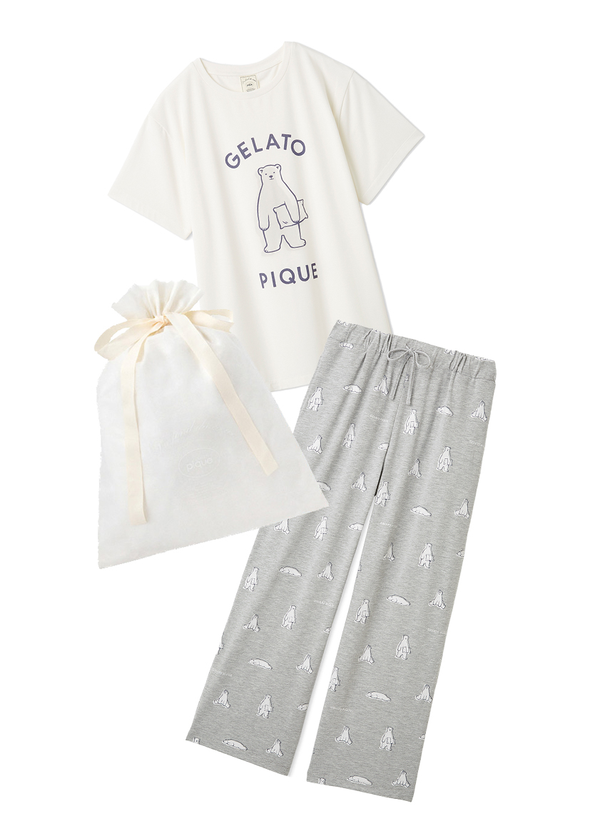 ★最終値下げ★gelato pique ジェラートピケ 上下セット パジャマ gelato pique】限定アイテム ｜ルームウェア・パジャマ通販の