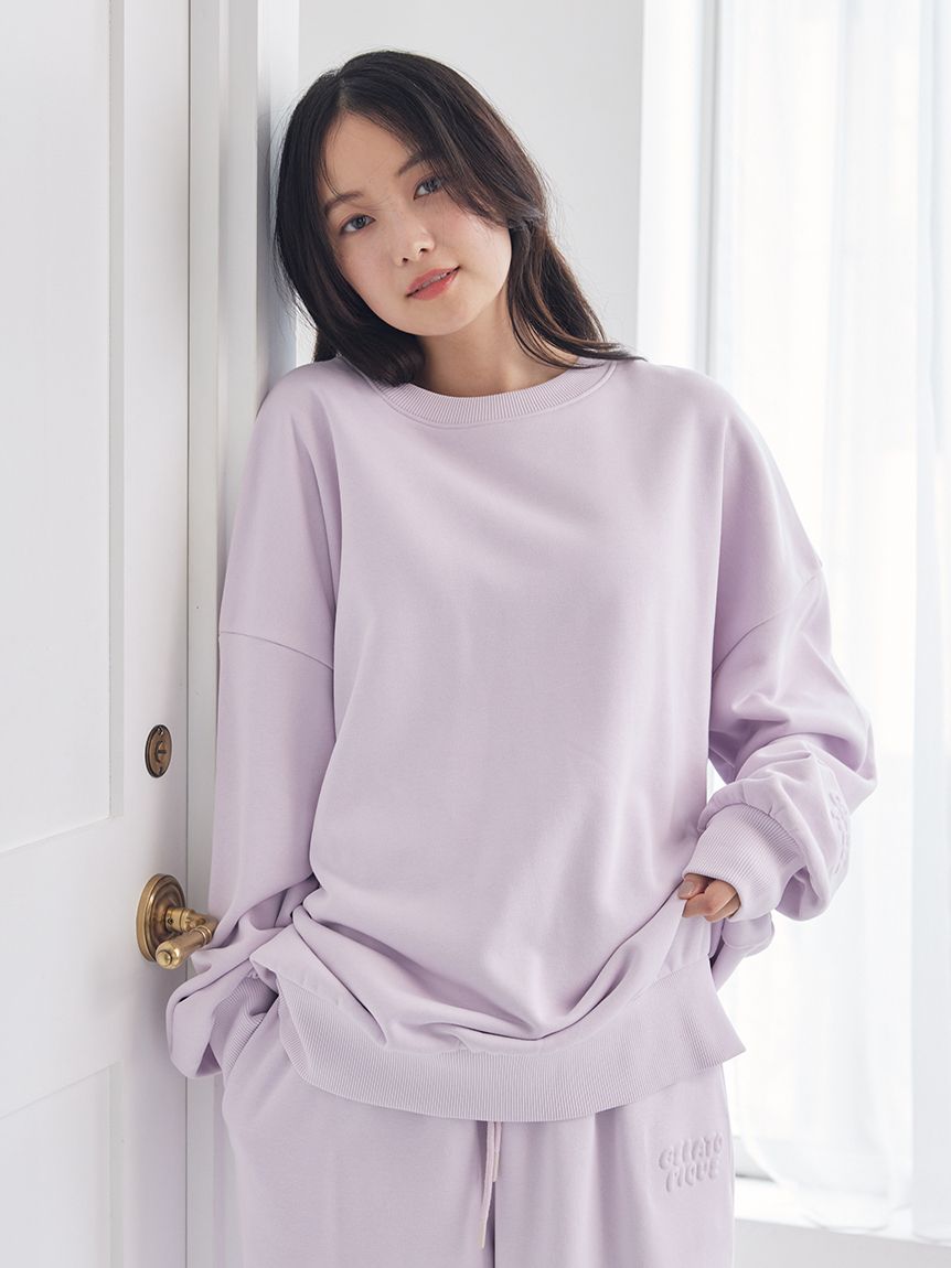 UVカット】裏毛プルオーバー(カットソー・Tシャツ)｜ルームウェア