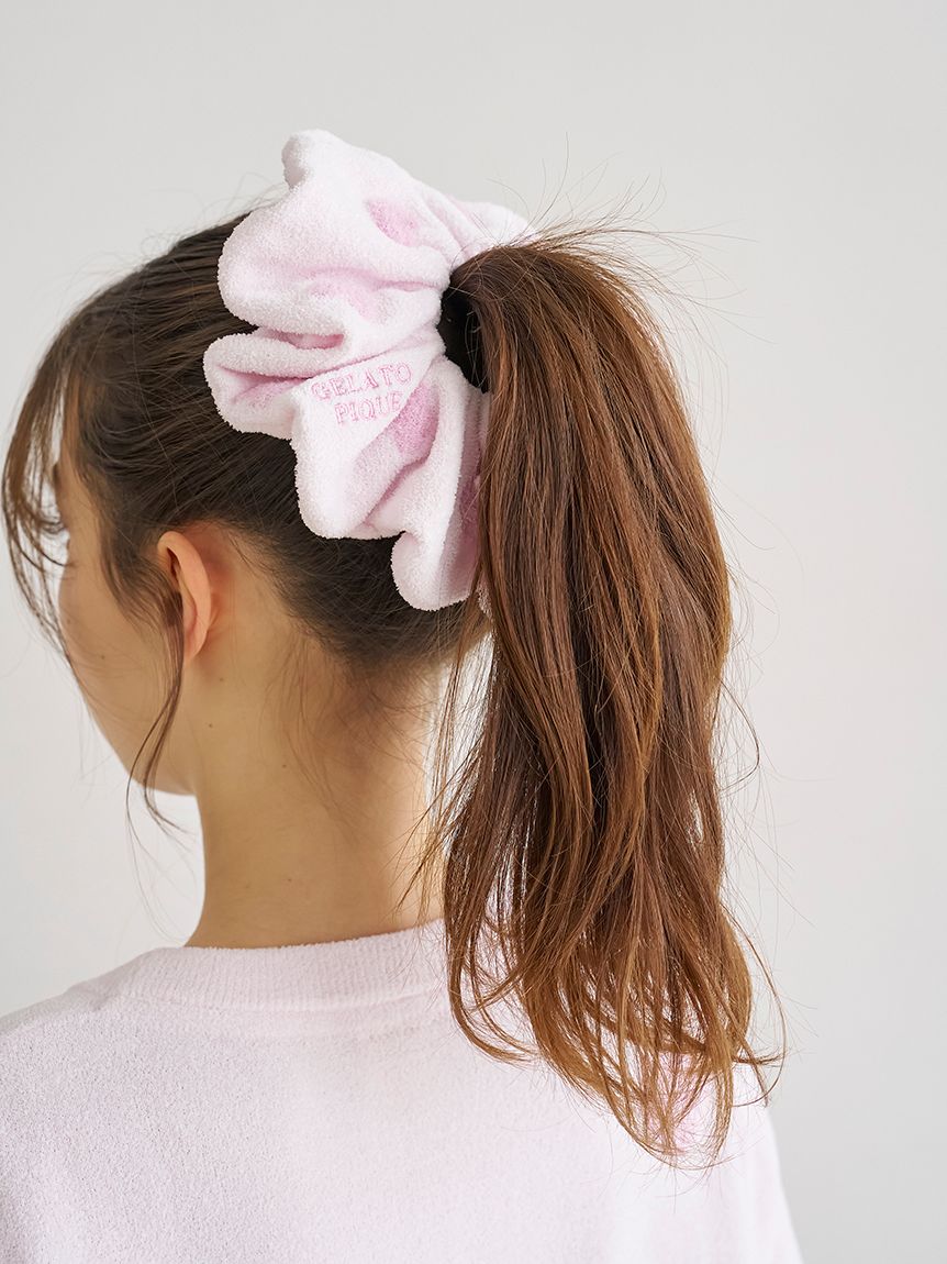 大人気新品 ハートジャガードシュシュ(ヘアアクセサリー)｜ルームウェア 服＆ファッション小物