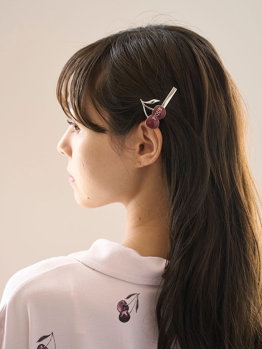 チェリーヘアピンセット(ヘアアクセサリー)｜ルームウェア