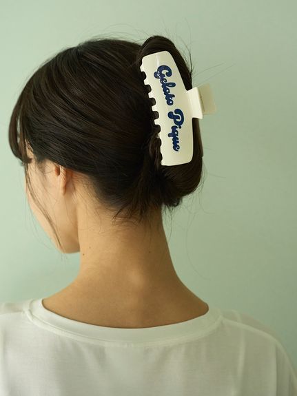 ヘアアクセサリー HRK ロゴヘアクリップ(ヘアアクセサリー)｜ルームウェア・パジャマ