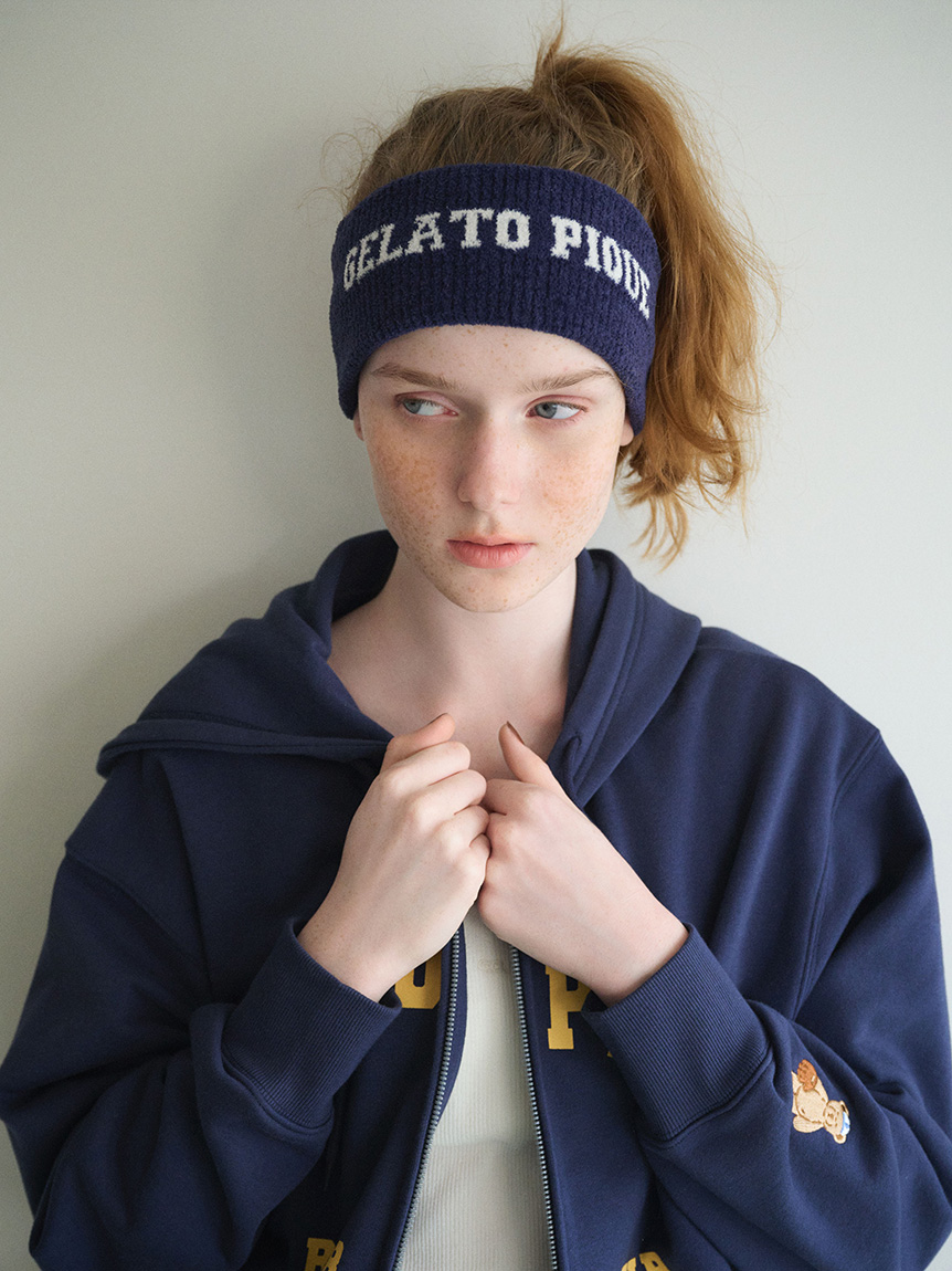 GELATO PIQUE ルームウェアセット FREEサイズ ヘアバンド ロゴヘアバンド(ヘアアクセサリー)｜ルームウェア・パジャマ通販