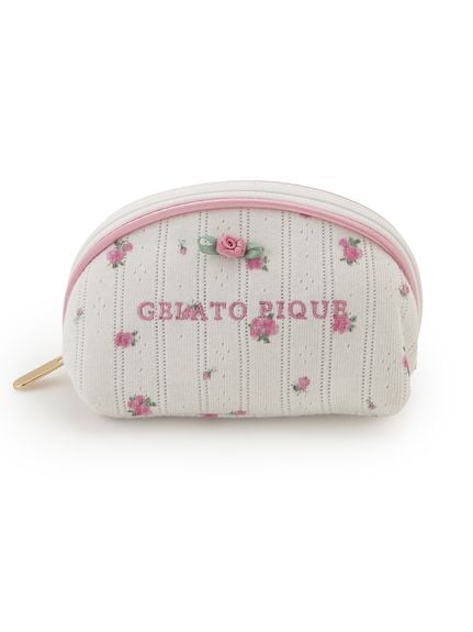 ジェラートピケ gelatopique リトルローズ ルームウェア セット リトルローズ柄針抜きキャミソール(キャミソール)｜ルームウェア