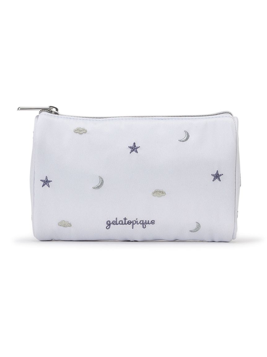 モチーフ刺繍ティッシュポーチ(ポーチ)｜ルームウェア・パジャマ通販の