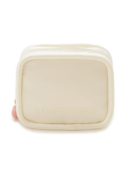 ワカコページ♡①グリム＆ポーチ4個 ボリュームロゴスクエアポーチ(ポーチ)｜ルームウェア・パジャマ通販の