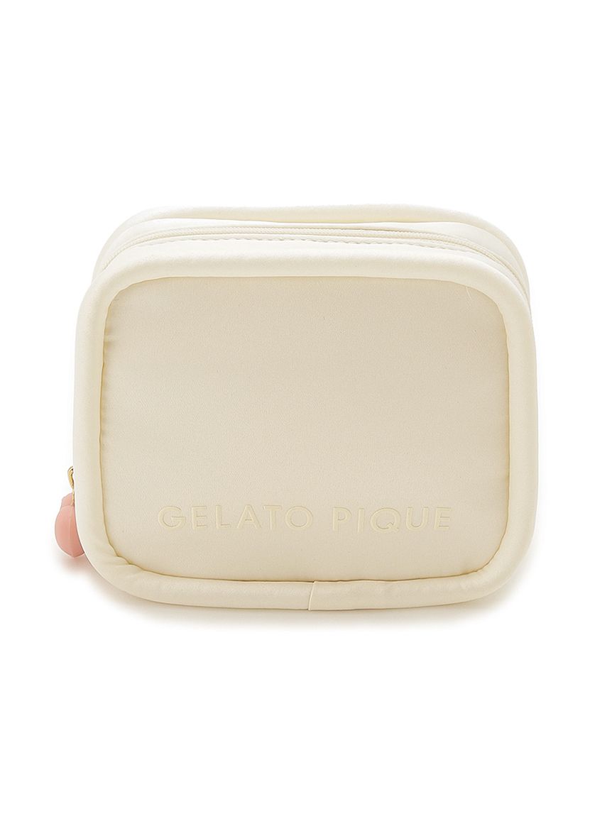 ボリュームロゴスクエアポーチ(ポーチ)｜ルームウェア・パジャマ通販の